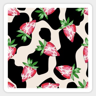 Strawberry Pattern Sticker